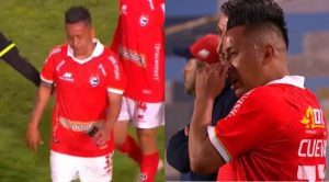 Christian Cueva no aguanta y abandona partido a los 20 minutos: ¿Qué pasó?